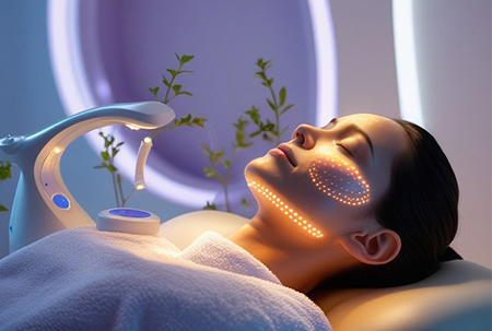 high tech face treatment